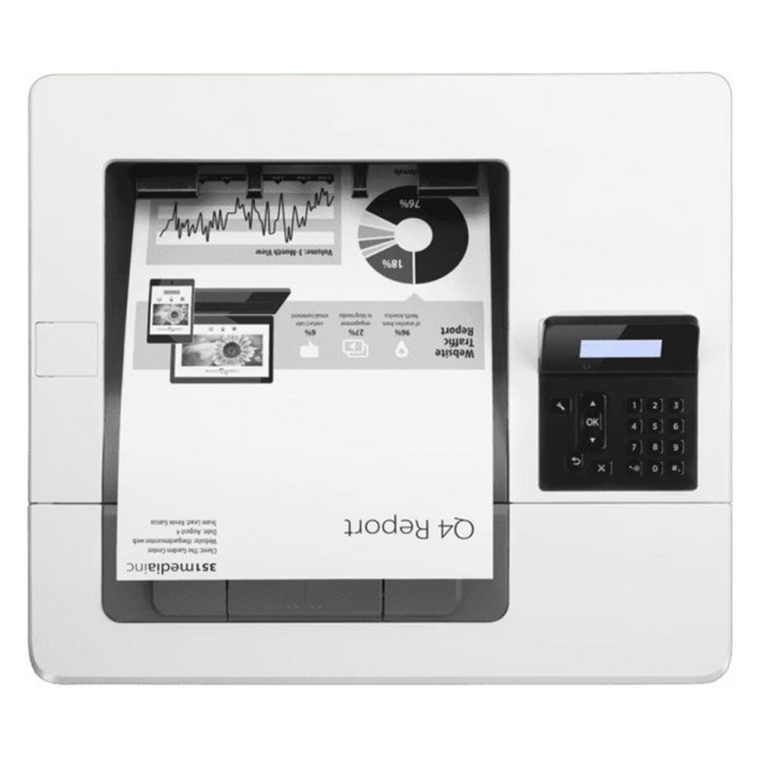 Impresora Hp Laserjet Pro M501dn (reacondicionado) image number 4.0